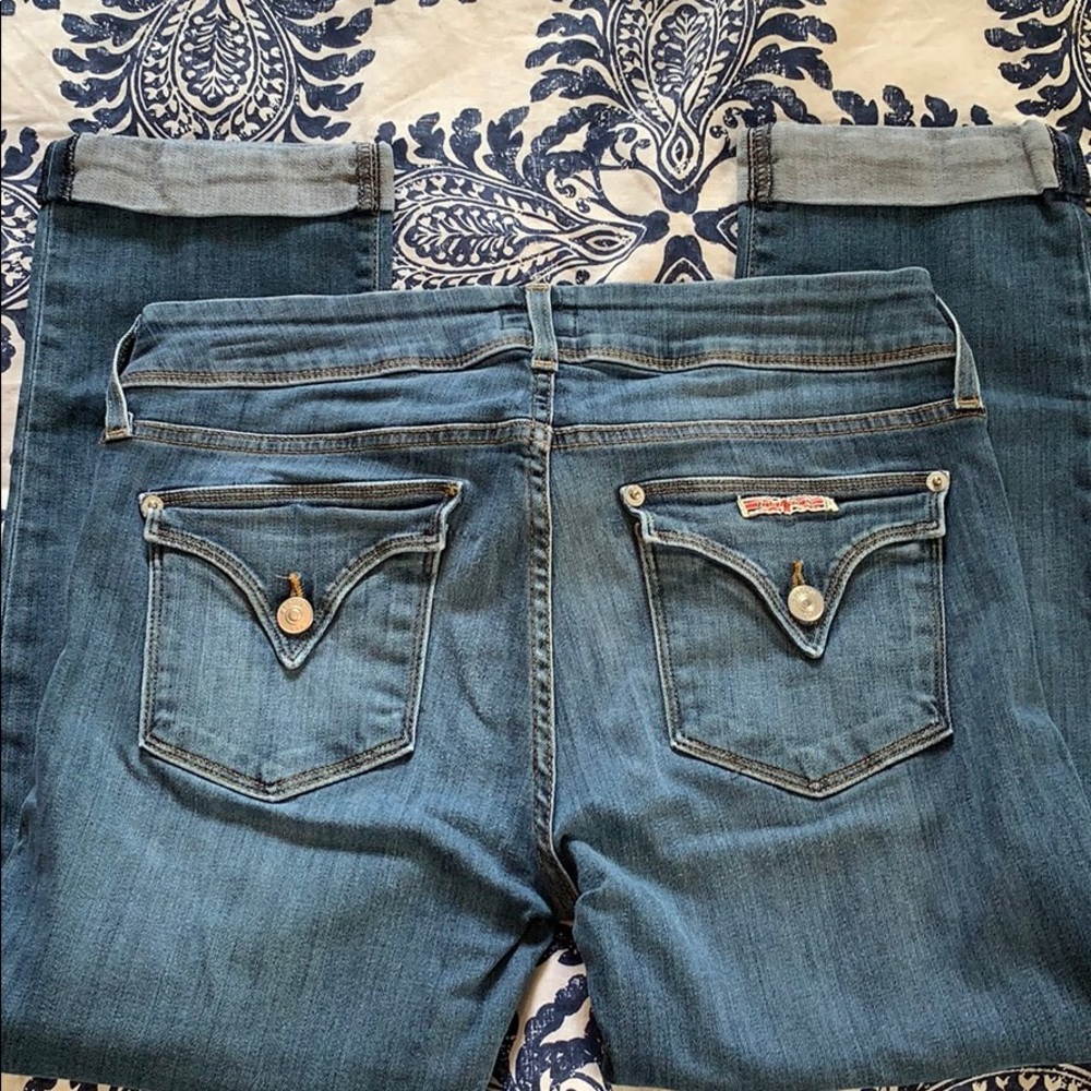 Hudson crop jeans